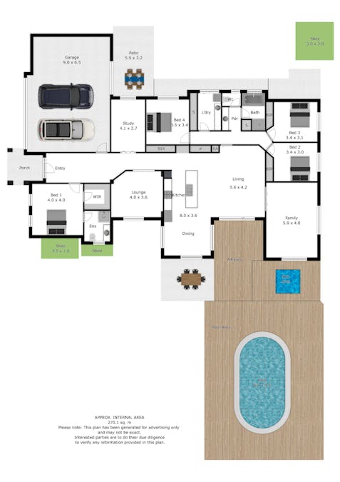 10 Dryandra Way, Thurgoona, NSW, 2640 - Floorplan 1