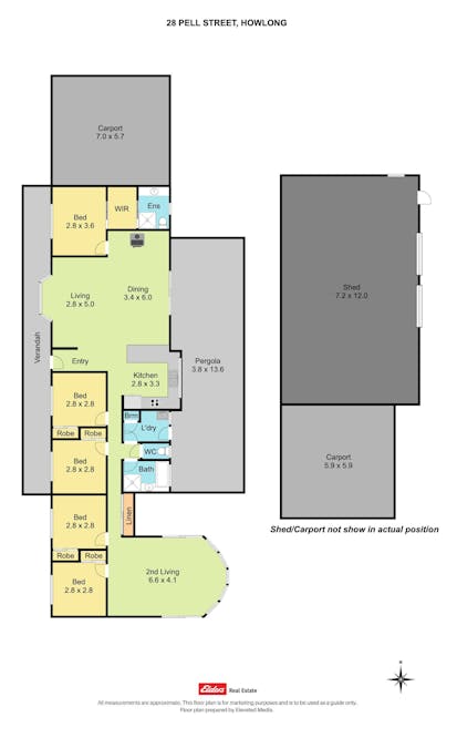 28 Pell Street, Howlong, NSW, 2643 - Floorplan 1