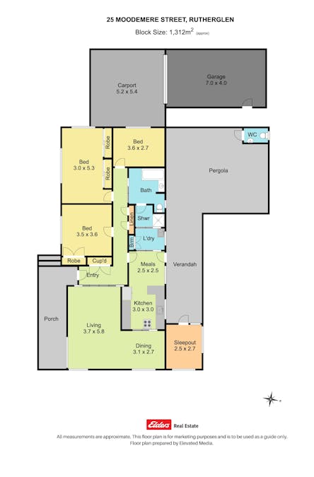 25 Moodemere Street, Rutherglen, VIC, 3685 - Floorplan 1