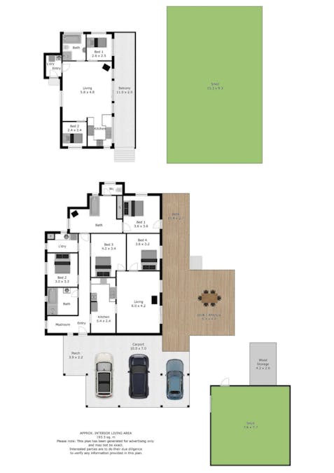 398 Egan Lane, Sandy Creek, VIC, 3695 - Floorplan 1