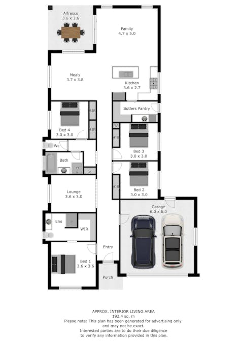 15 Beadsworth Street, Baranduda, VIC, 3691 - Floorplan 1