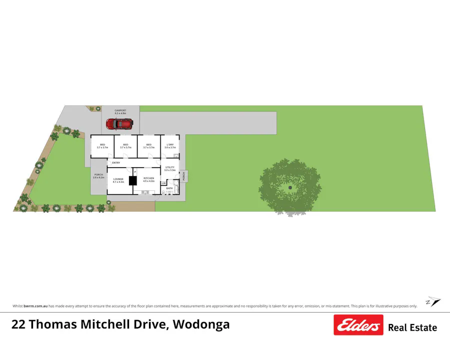22 Thomas Mitchell Drive, Wodonga, VIC, 3690 - Floorplan 2