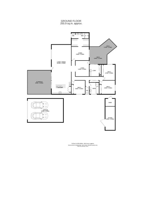 4 Cottlesloe Court, Wodonga, VIC, 3690 - Floorplan 1