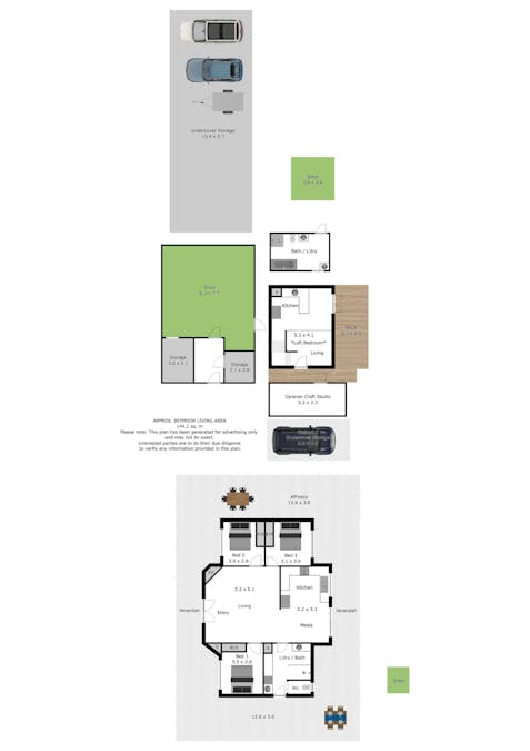 553 Sandy Creek Road, Sandy Creek, VIC, 3695 - Floorplan 1