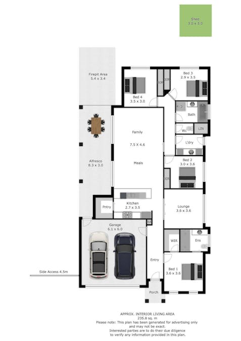 28 Wylie Street, Baranduda, VIC, 3691 - Floorplan 1