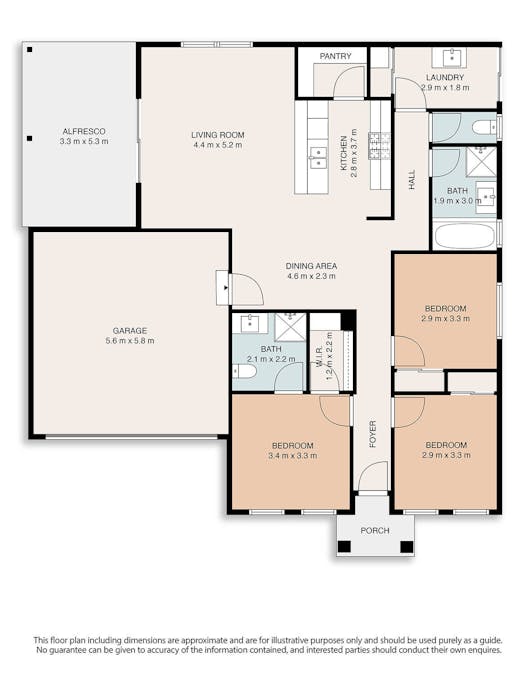 13 Ferndale Road, Leneva, VIC, 3691 - Floorplan 1