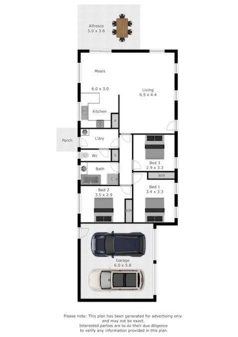 12a Tower Place, Rutherglen, VIC, 3685 - Floorplan 1