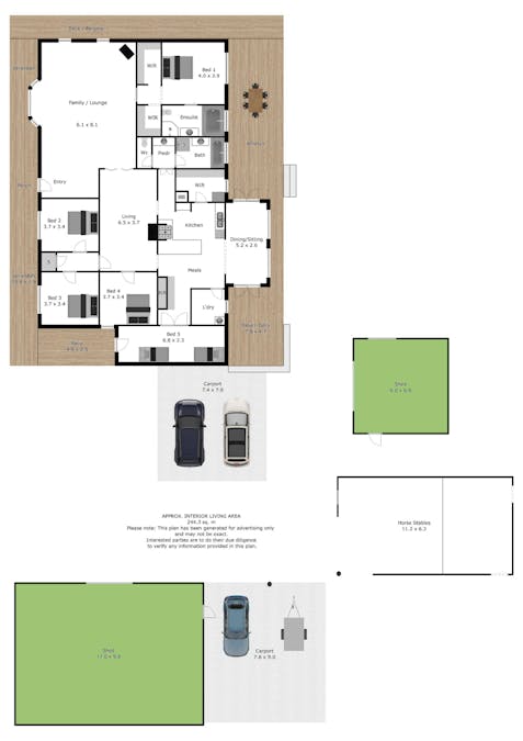 509 Cornishtown Road , Cornishtown, VIC, 3683 - Floorplan 1