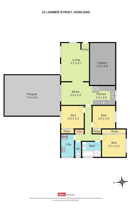 33 Larmer Street, Howlong, NSW, 2643 - Floorplan 1