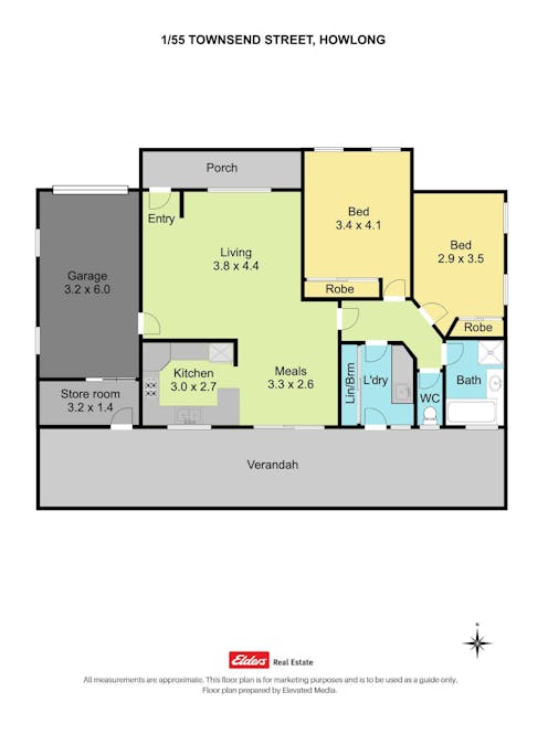 1/55 Townsend Street, Howlong, NSW, 2643 - Floorplan 1