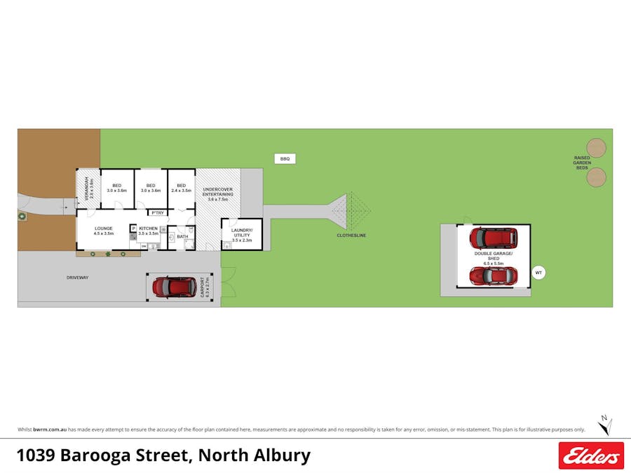 1039 Barooga Street, North Albury, NSW, 2640 - Floorplan 2