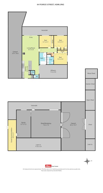 64 Pearce Street, Howlong, NSW, 2643 - Floorplan 1