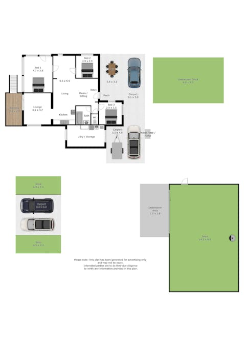 161 Ferndale Road, Woomargama, NSW, 2644 - Floorplan 1