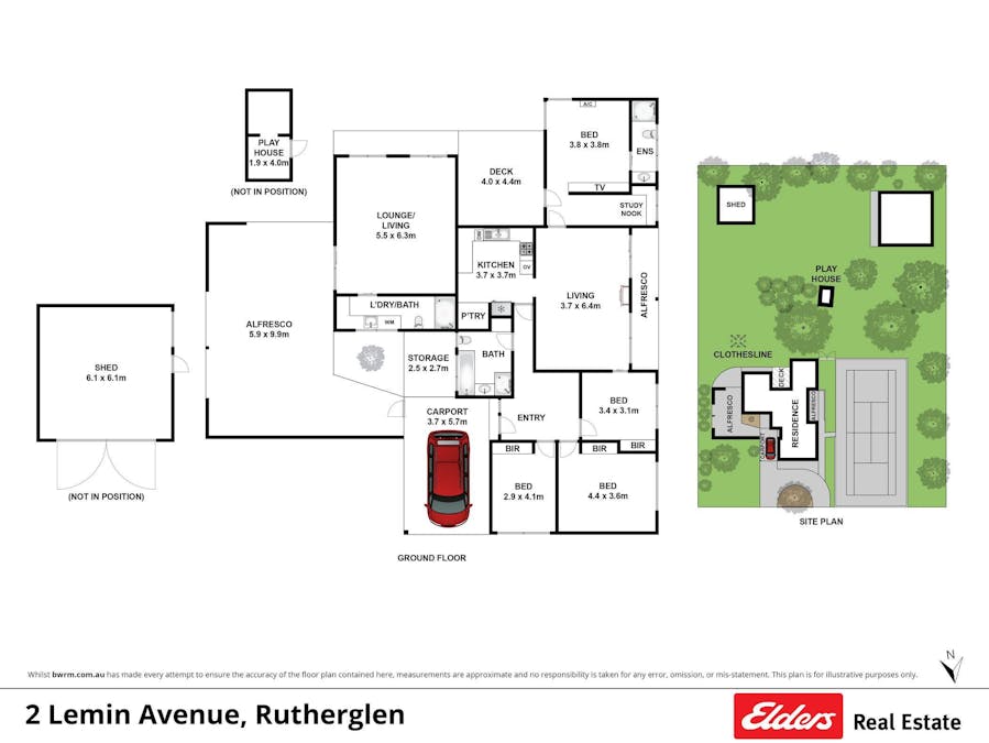 2 Lemin Avenue, Rutherglen, VIC, 3685 - Floorplan 1