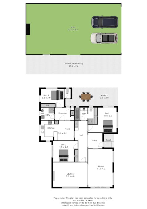 803 Gap Road, Glenroy, NSW, 2640 - Floorplan 1