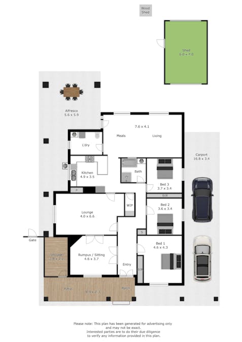 9 Betterment Parade, Corowa, NSW, 2646 - Floorplan 1