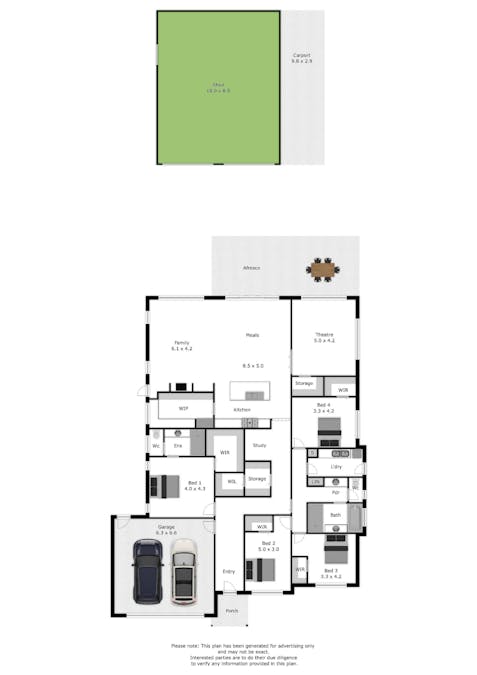 3 Chester Circuit, Huon Creek, VIC, 3691 - Floorplan 1