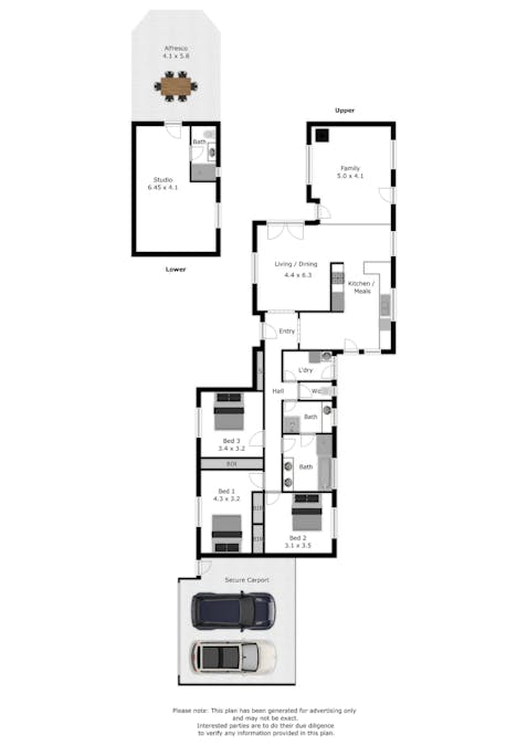 1078 Bunton Street, North Albury, NSW, 2640 - Floorplan 1