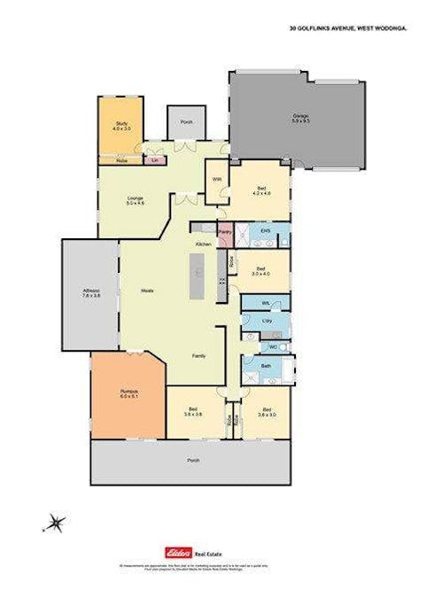 30 Golflinks Avenue, West Wodonga, VIC, 3690 - Floorplan 1