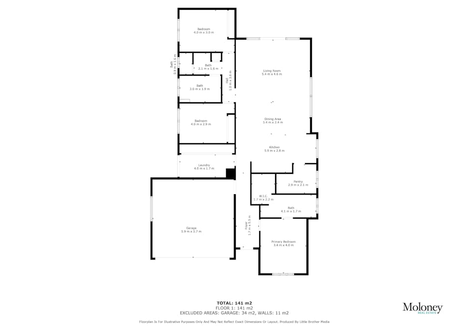 175 Golf Club Drive, Howlong, NSW, 2643 - Floorplan 1