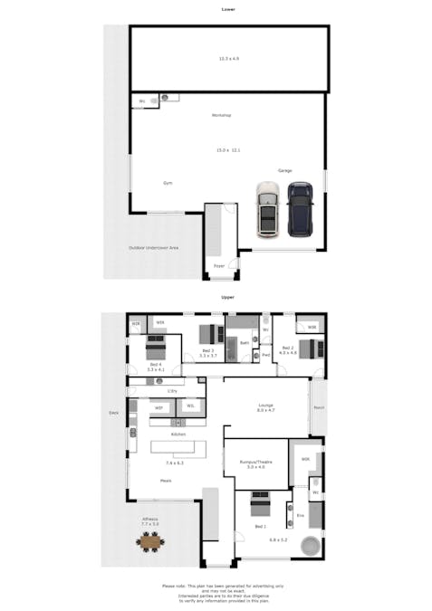 48D Avondale Drive, Wodonga, VIC, 3690 - Floorplan 1