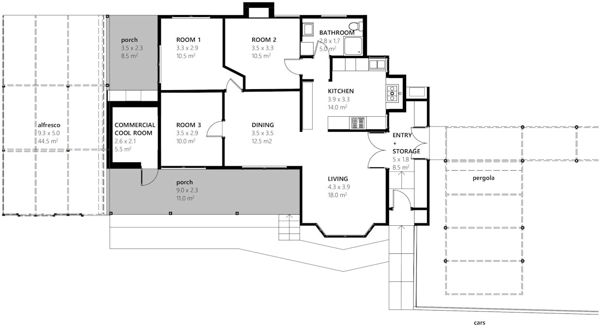1 Montgomery Lane, Bethanga, VIC, 3691 - Floorplan 1