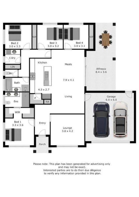 56 Jennings Boulevard, Leneva, VIC, 3691 - Floorplan 1