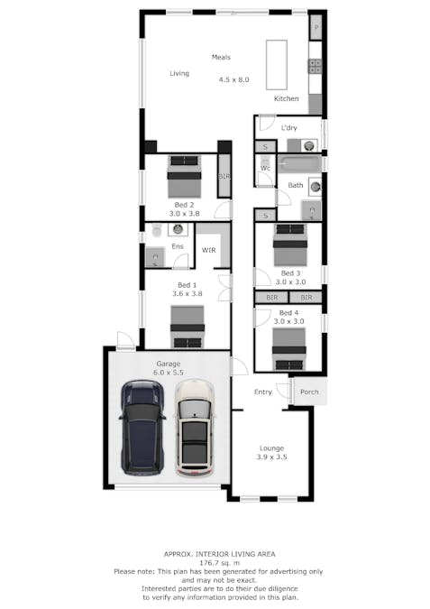 22 Innisbrook Avenue, West Wodonga, VIC, 3690 - Floorplan 1