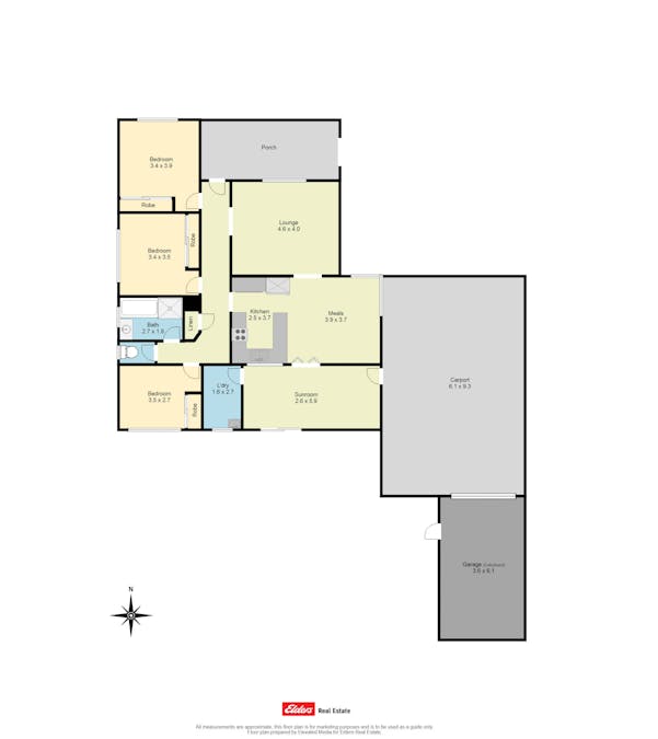41 Wilson Street, Wodonga, VIC, 3690 - Floorplan 1