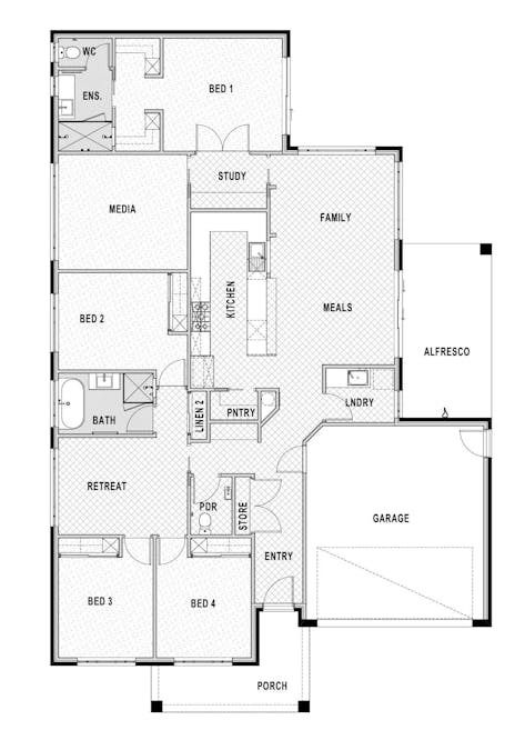 39 Bowerbird Court, Thurgoona, NSW, 2640 - Floorplan 1