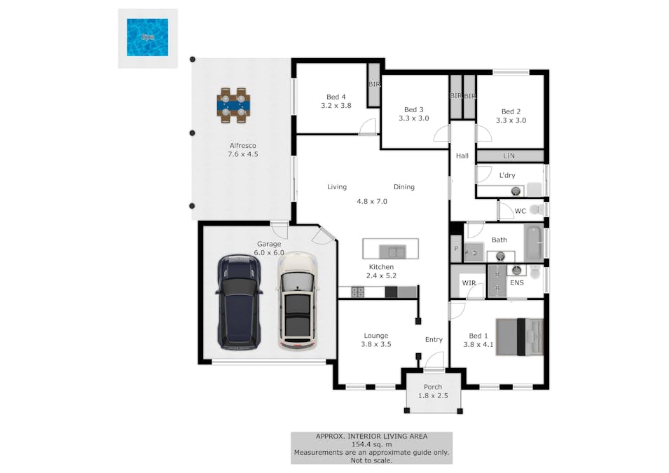 10 Friarbird Way, Thurgoona, NSW, 2640 - Floorplan 1