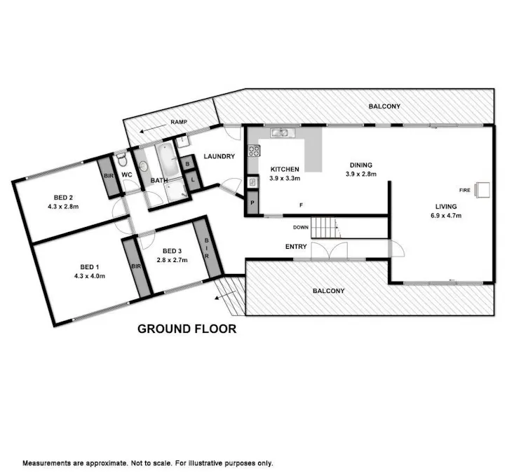 8 Parkland Drive, Wodonga, VIC, 3690 - Floorplan 1