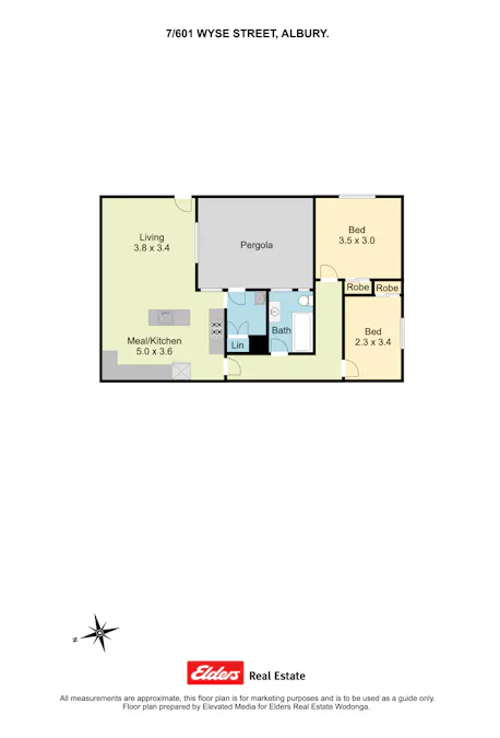 7/601 Wyse Street, Albury, NSW, 2640 - Floorplan 1