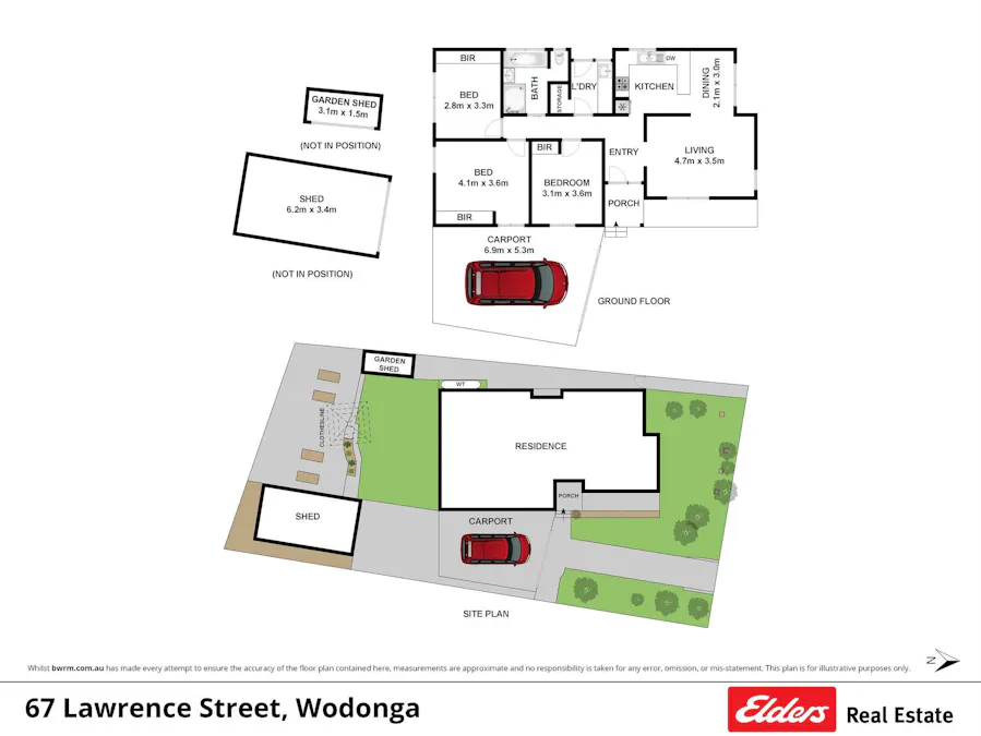 67 Lawrence Street, Wodonga, VIC, 3690 - Floorplan 2