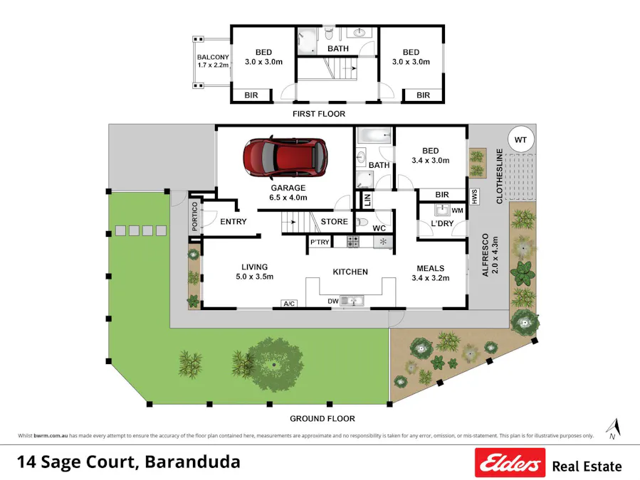 14 Sage Court, Baranduda, VIC, 3691 - Floorplan 1