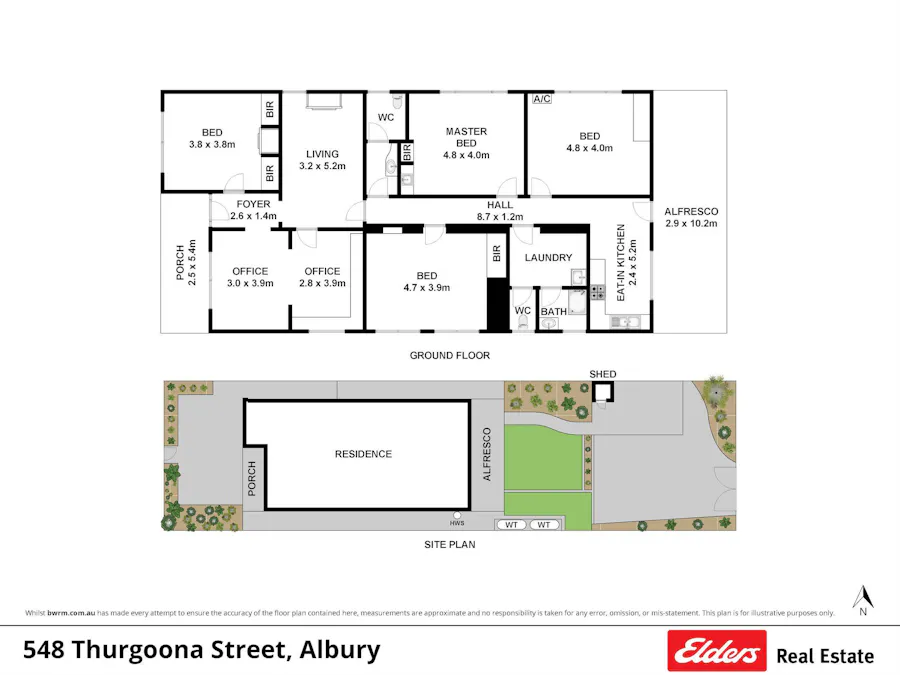 548 Thurgoona Street, Albury, NSW, 2640 - Floorplan 1