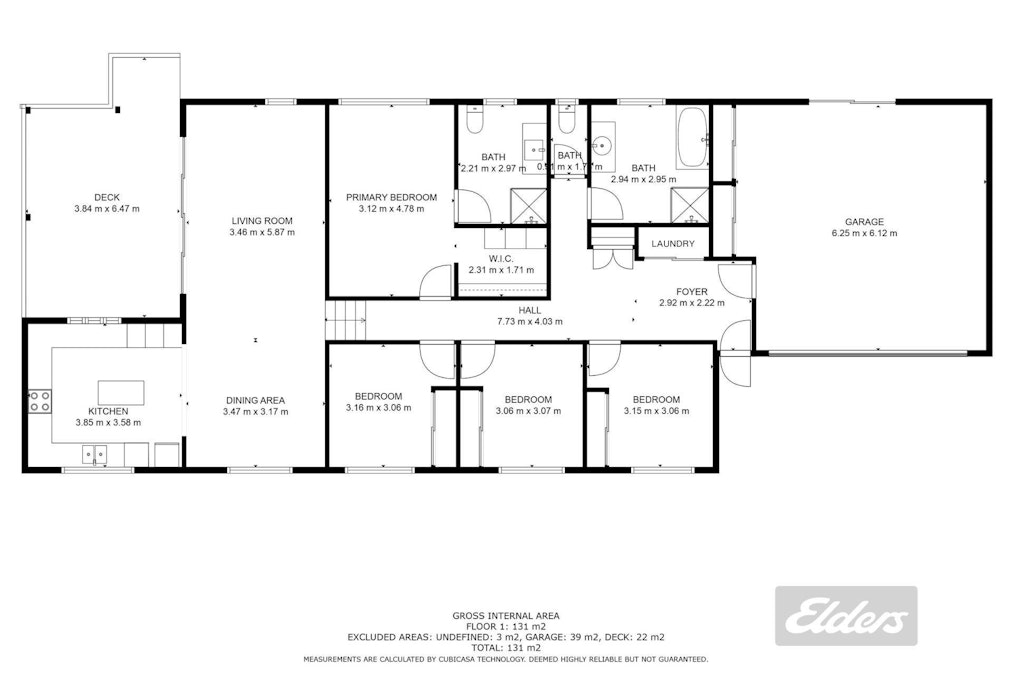 9 Primrose Court, Gympie, QLD, 4570 - Floorplan 1