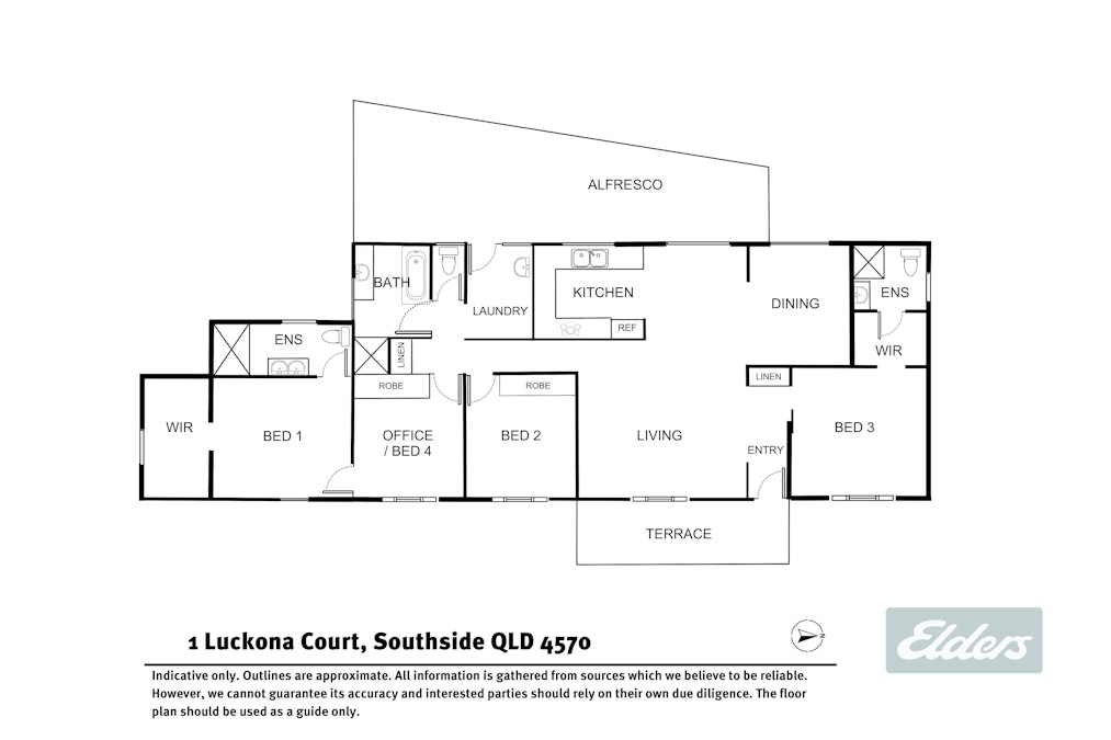 1 Luckona Court, Southside, QLD, 4570 - Floorplan 1