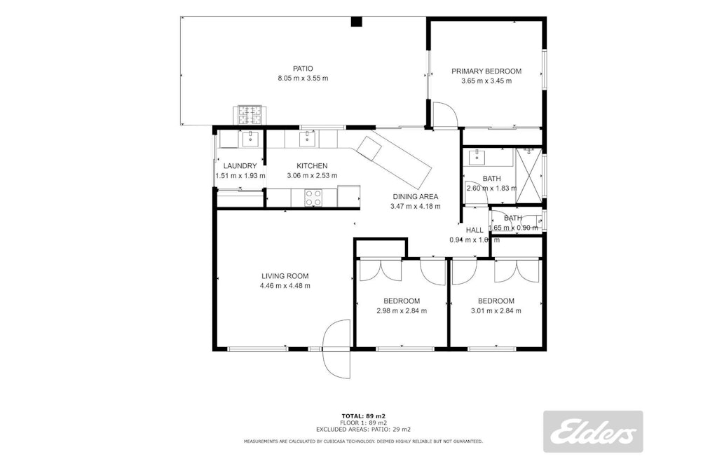 3 Britannic Avenue, Cooloola Cove, QLD, 4580 - Floorplan 1