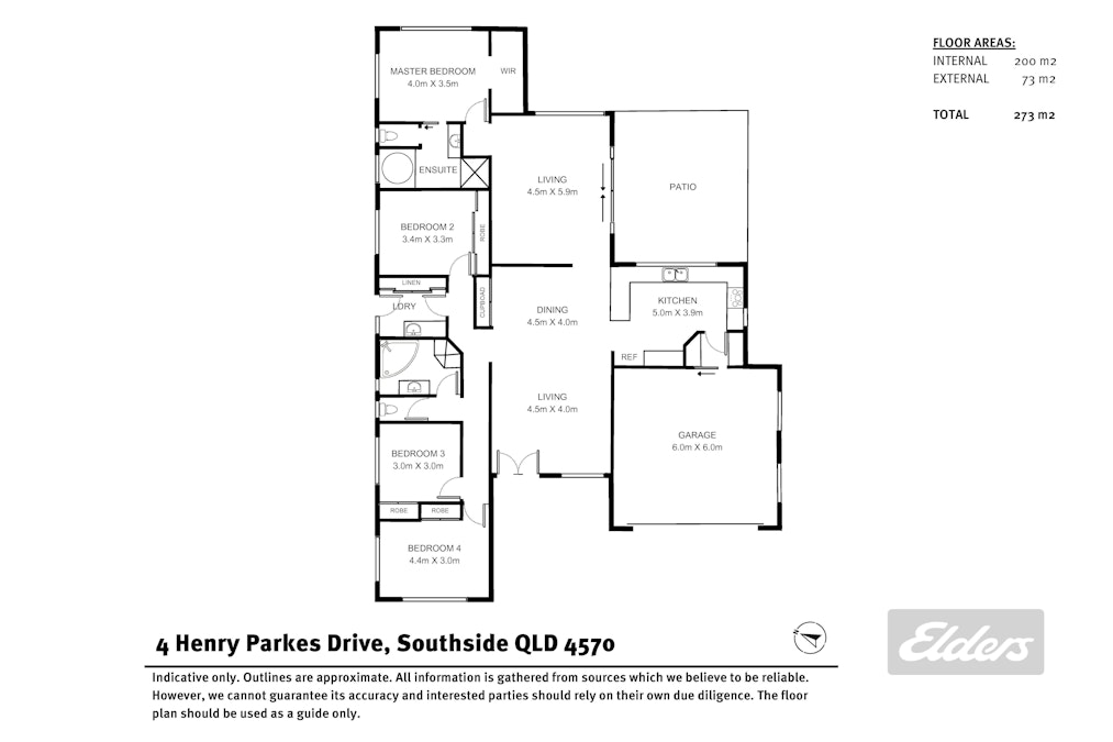 4 Henry Parkes Drive, Southside, QLD, 4570 - Floorplan 1