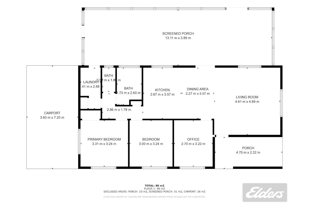 26 Nautilus Drive, Cooloola Cove, QLD, 4580 - Floorplan 1