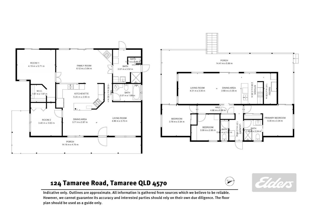 124 Tamaree Road, Tamaree, QLD, 4570 - Floorplan 1