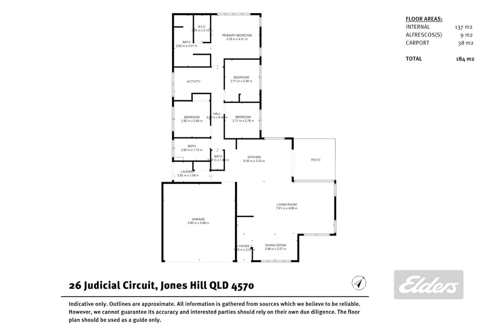 26 Judicial Circuit, Jones Hill, QLD, 4570 - Floorplan 1