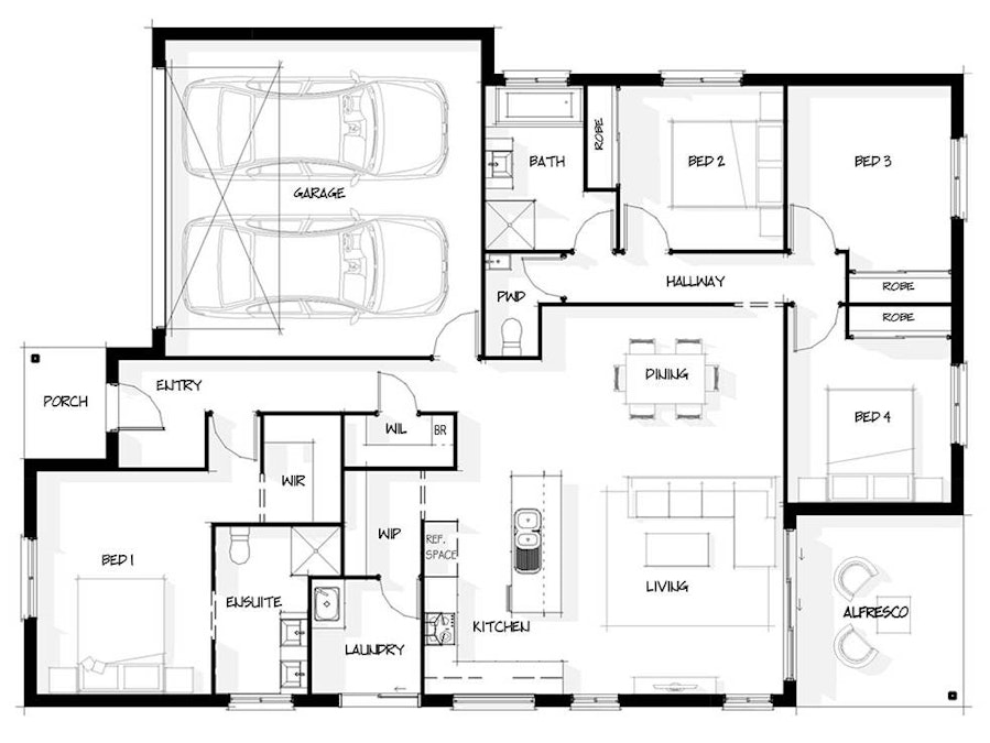 17 Wodonga Drive, Widgee, QLD, 4570 - Floorplan 1