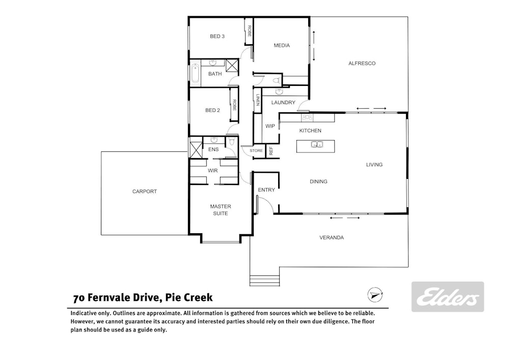 70 Fernvale Drive, Pie Creek, QLD, 4570 - Floorplan 1