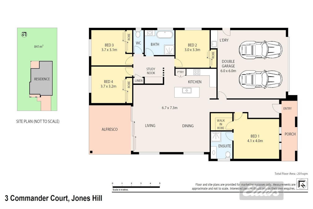 3 Commander Court, Jones Hill, QLD, 4570 - Floorplan 1