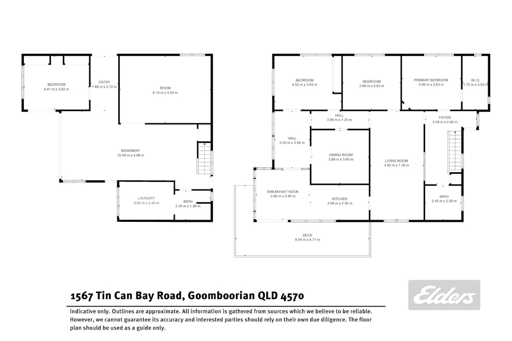 1565 Tin Can Bay Road, Goomboorian, QLD, 4570 - Floorplan 1