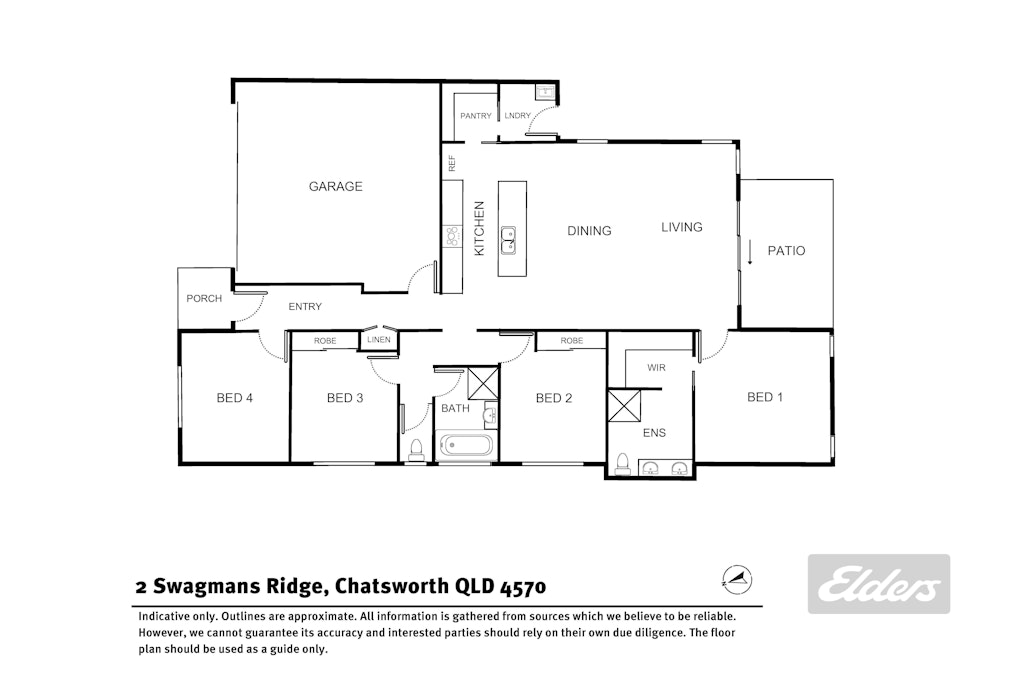 2 Swagmans Ridge, Chatsworth, QLD, 4570 - Floorplan 1