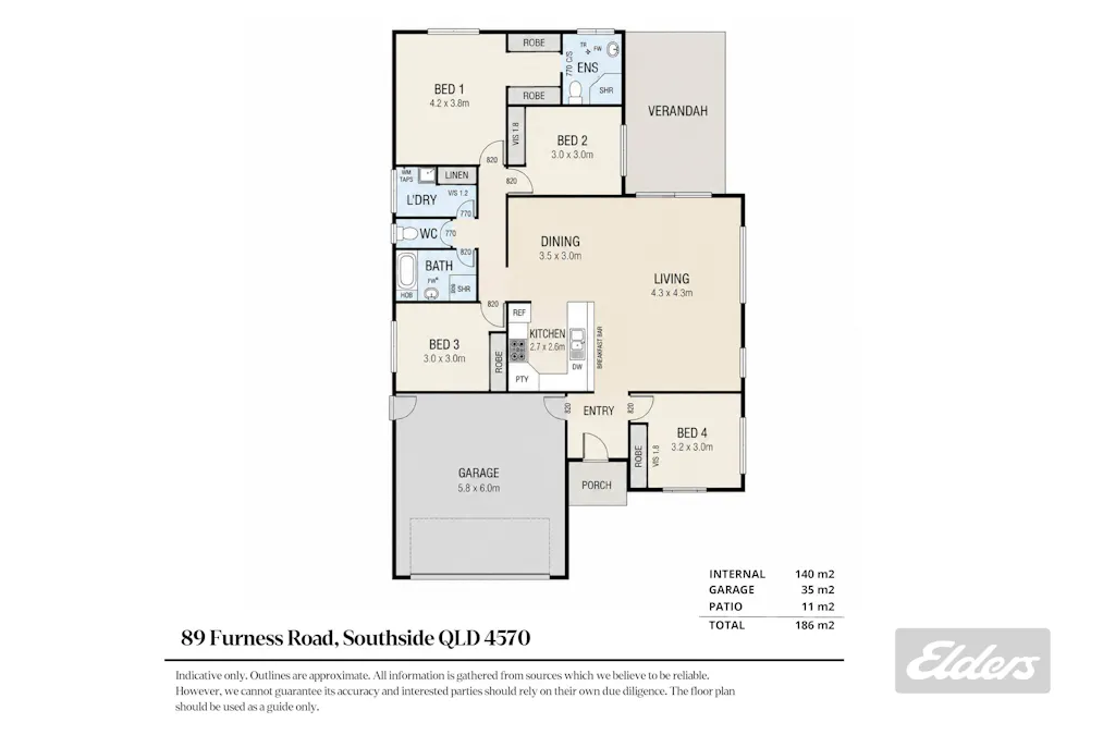 89 Furness Road, Southside, QLD, 4570 - Floorplan 1