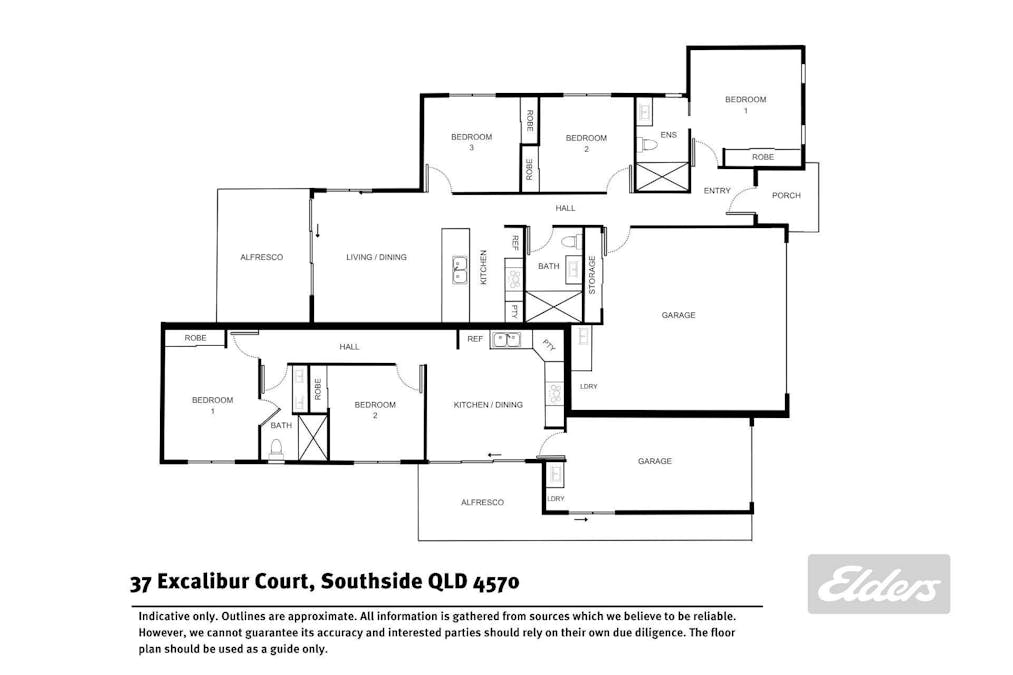 37 Excalibur Crescent, Southside, QLD, 4570 - Floorplan 1